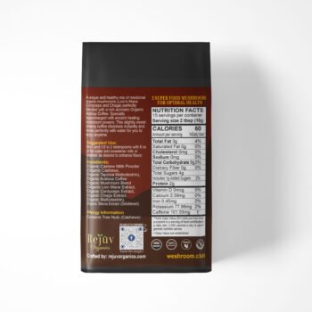 Musroom Coffee Mockup Back